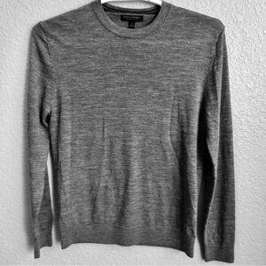 Banana Republic Merino Wool Gray Sweater
